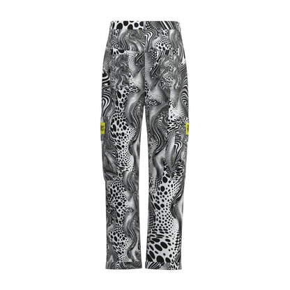 AYKONS [280] Wild Theory print utility pants - view 2