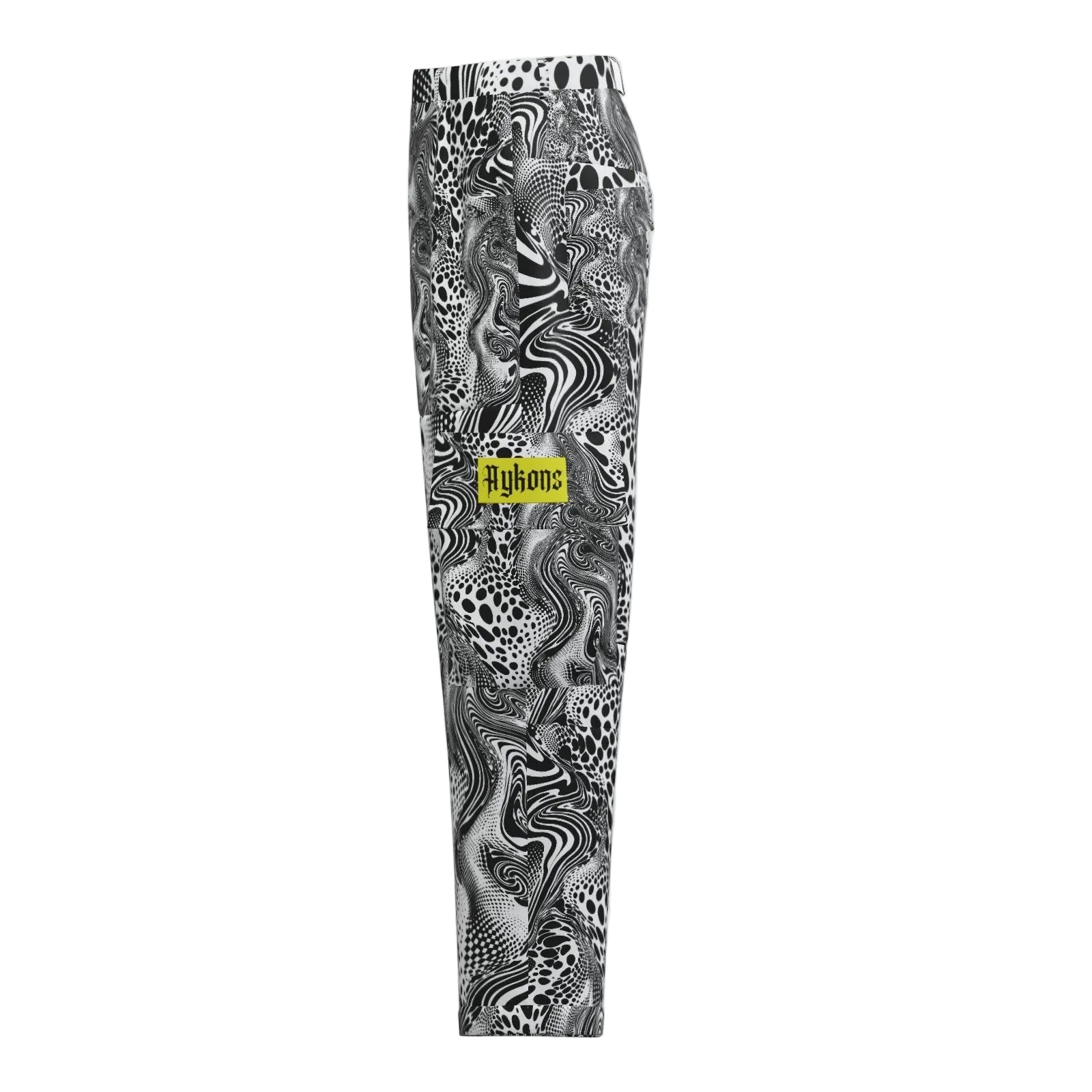 AYKONS [280] Wild Theory print utility pants - view 3