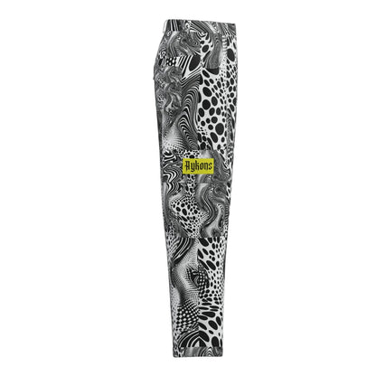 AYKONS [280] Wild Theory print utility pants - view 4
