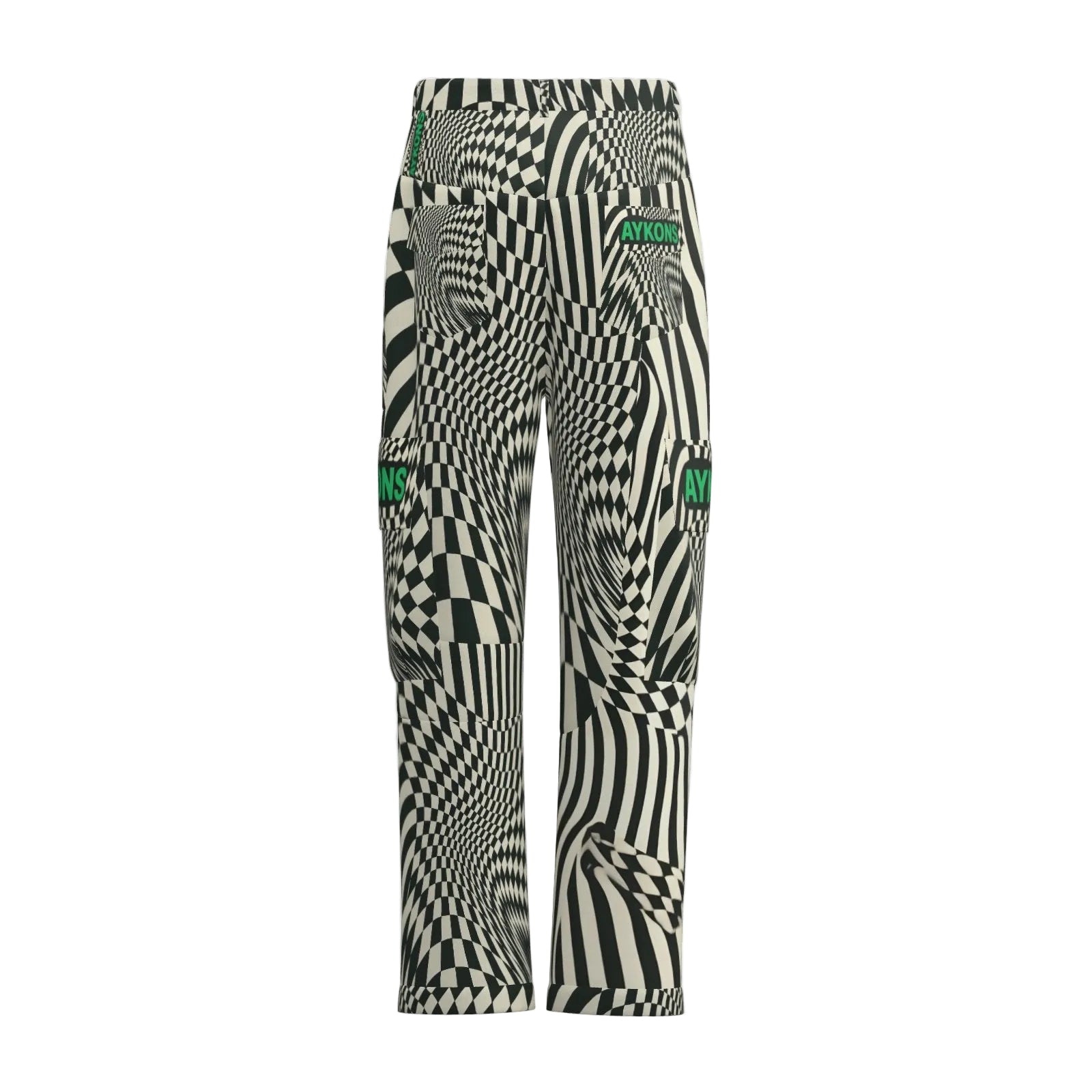 AYKONS [280] Distorted Reality v2 utility pants in white - view 2