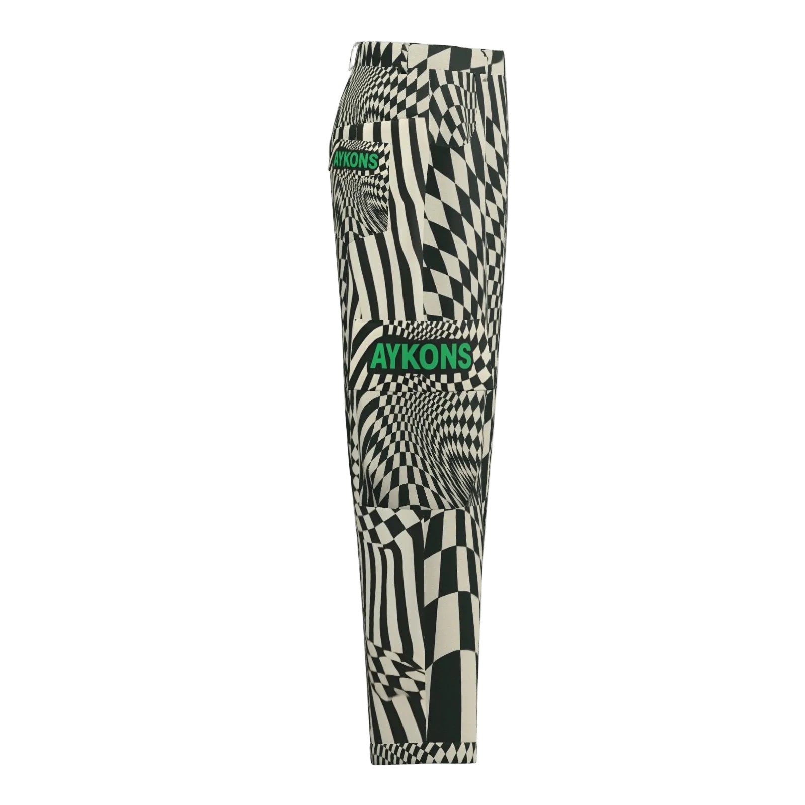 AYKONS [280] Distorted Reality v2 utility pants in white - view 4