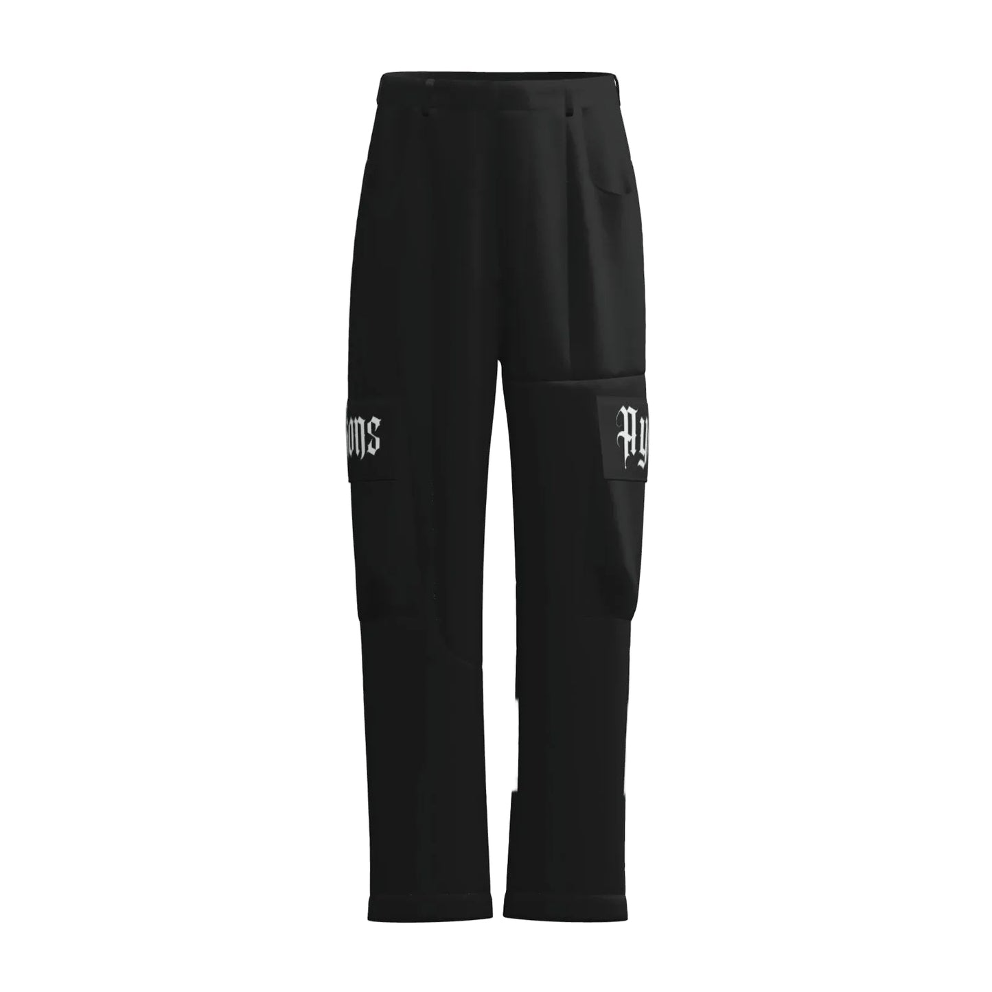 AYKONS [280] Black Order utility pants in black - view 1