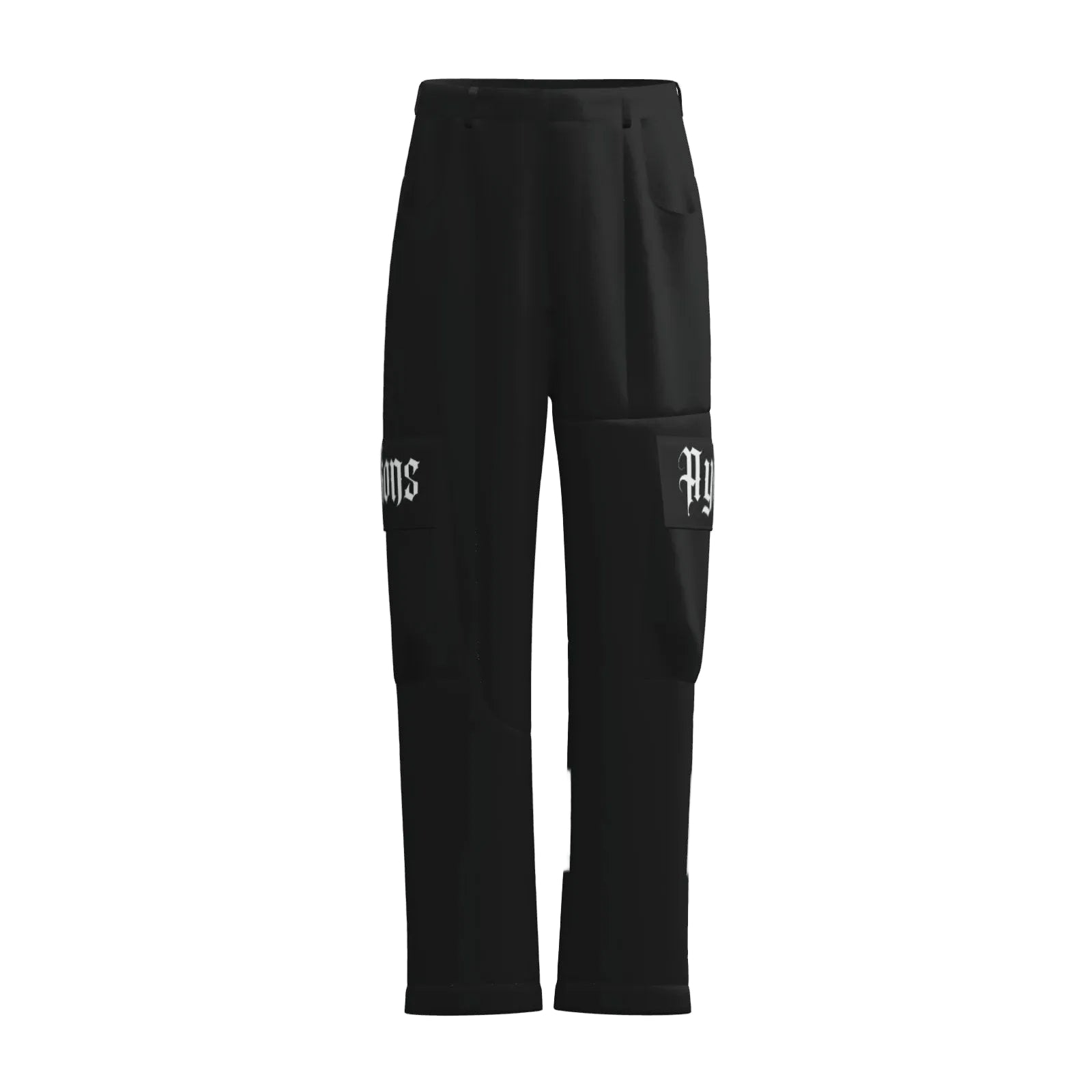 AYKONS [280] Black Order utility pants in black - view 1