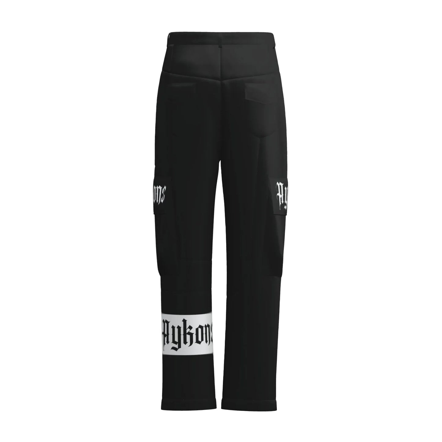 AYKONS [280] Black Order utility pants in black - view 2