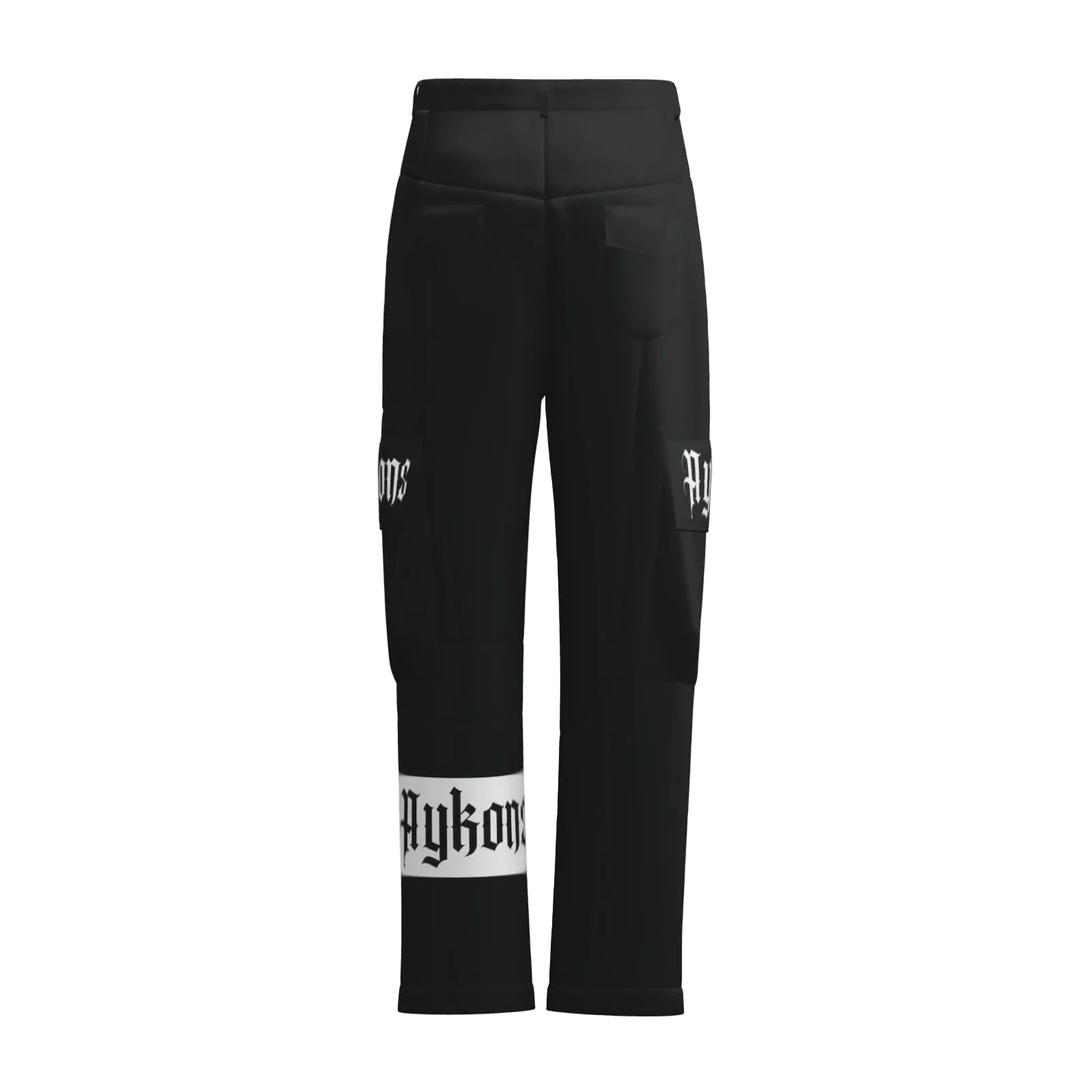 AYKONS [280] Black Order utility pants in black - view 2