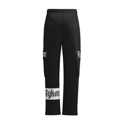 AYKONS [280] Black Order utility pants in black - view 2