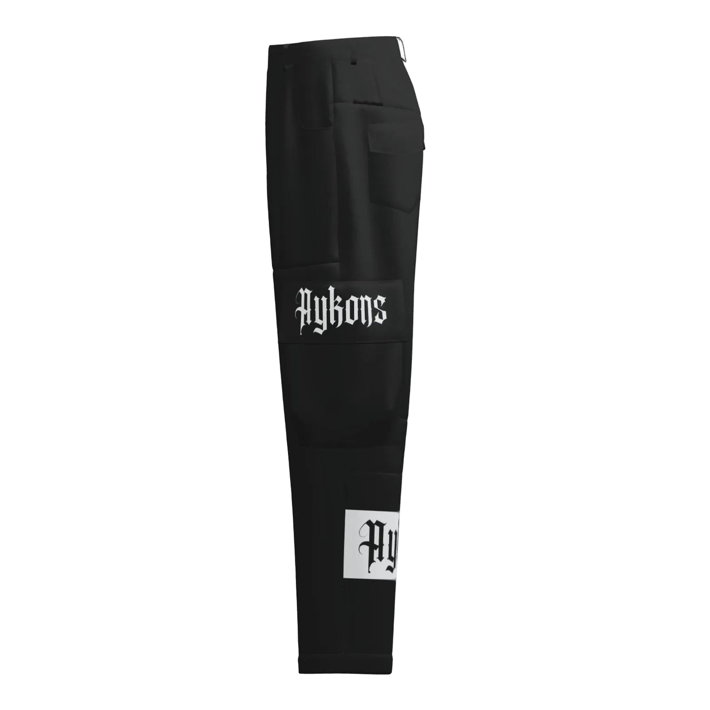 AYKONS [280] Black Order utility pants in black - view 3