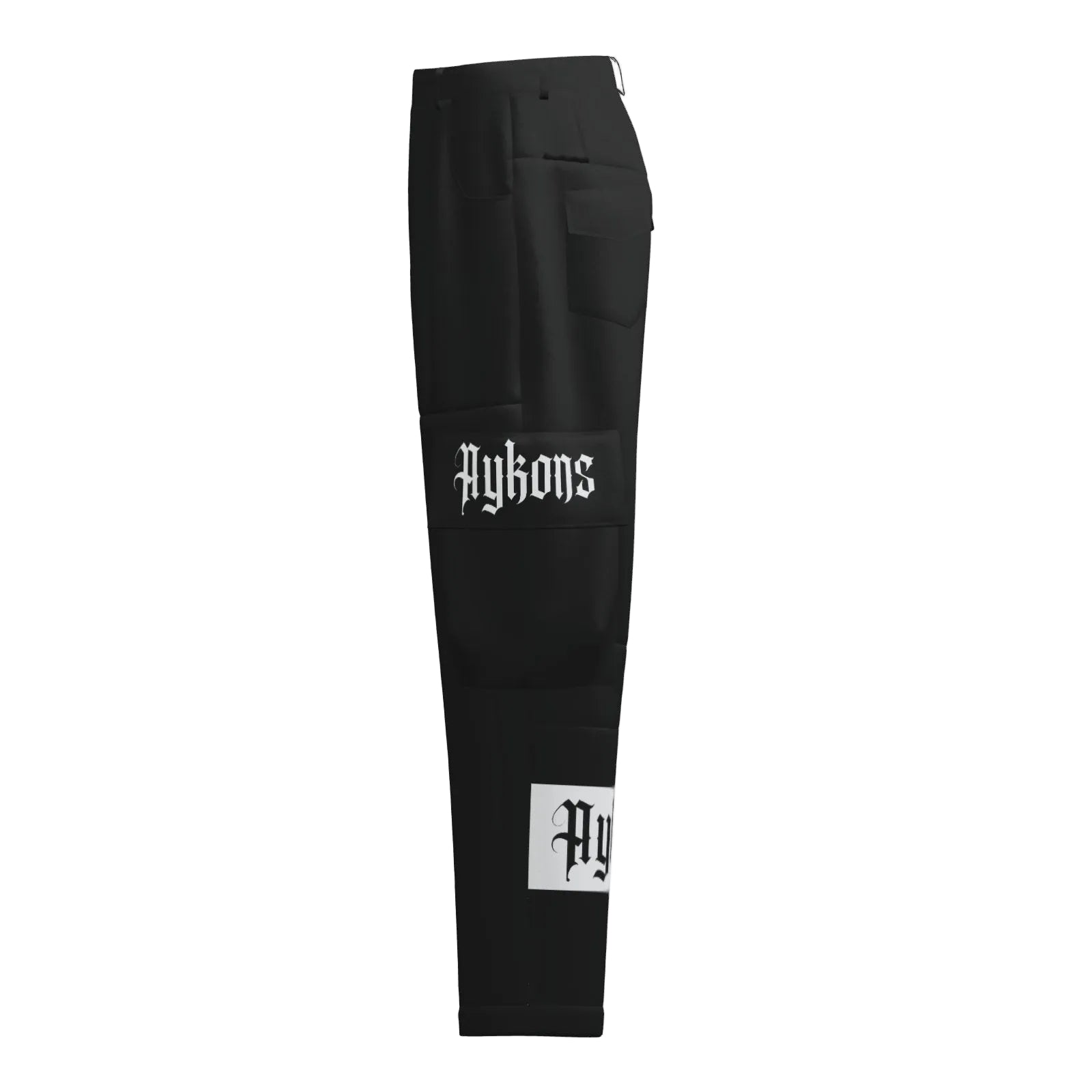 AYKONS [280] Black Order utility pants in black - view 3