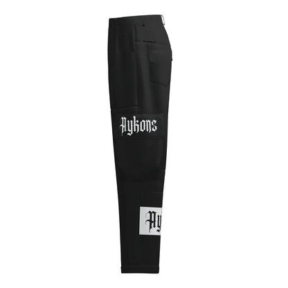 AYKONS [280] Black Order utility pants in black - view 3