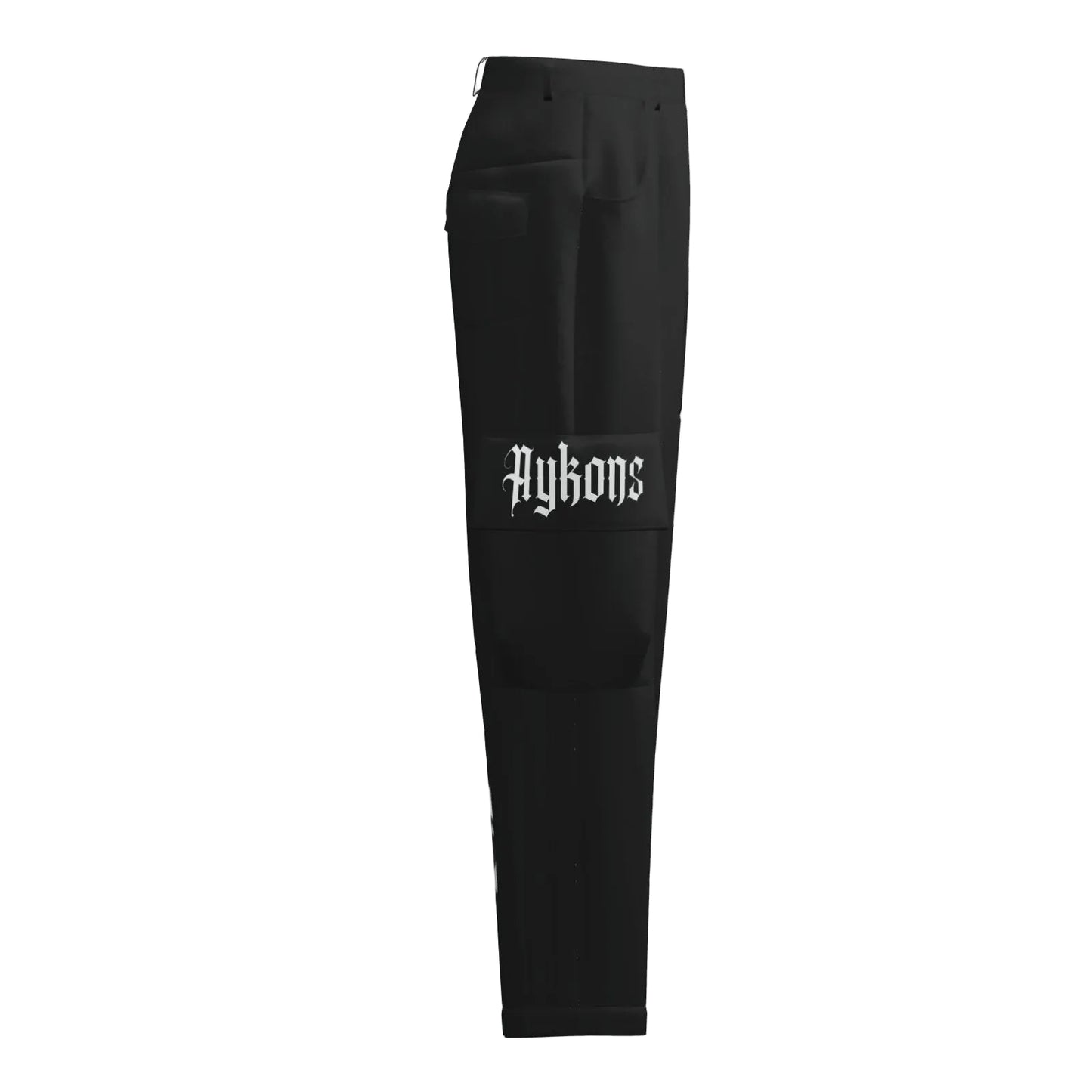 AYKONS [280] Black Order utility pants in black - view 4