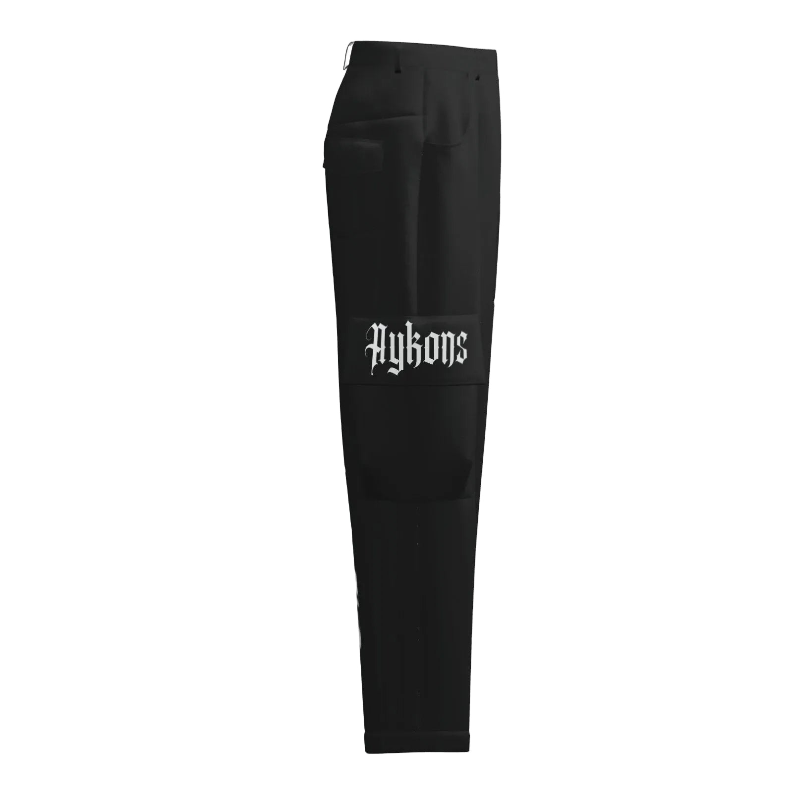 AYKONS [280] Black Order utility pants in black - view 4