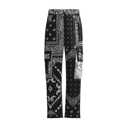 AYKONS [280] Bandana Rebel paisley print utility pants - view 1