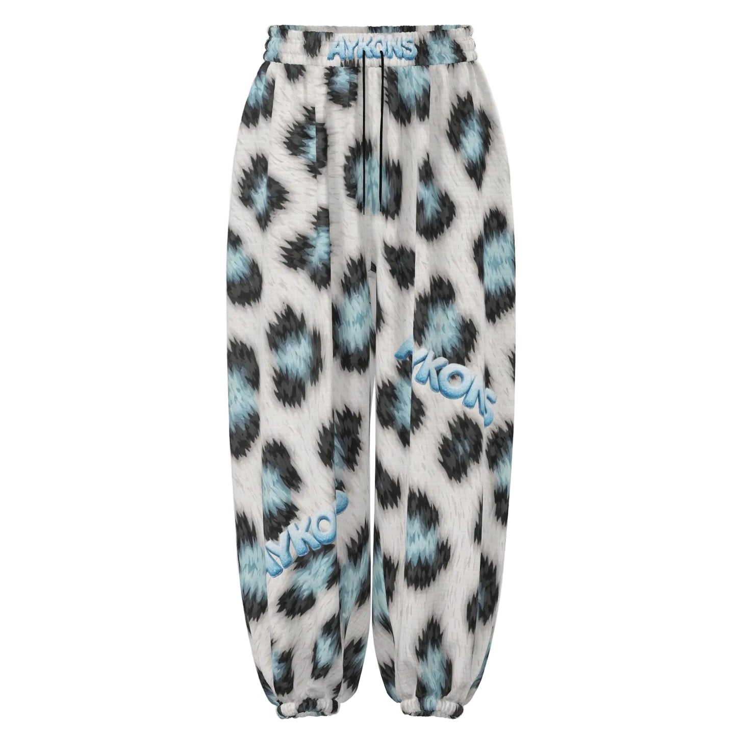 AYKONS [280] Snow Leopard print genie pants - view 1