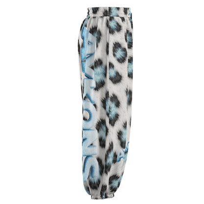AYKONS [280] Snow Leopard print genie pants - view 4