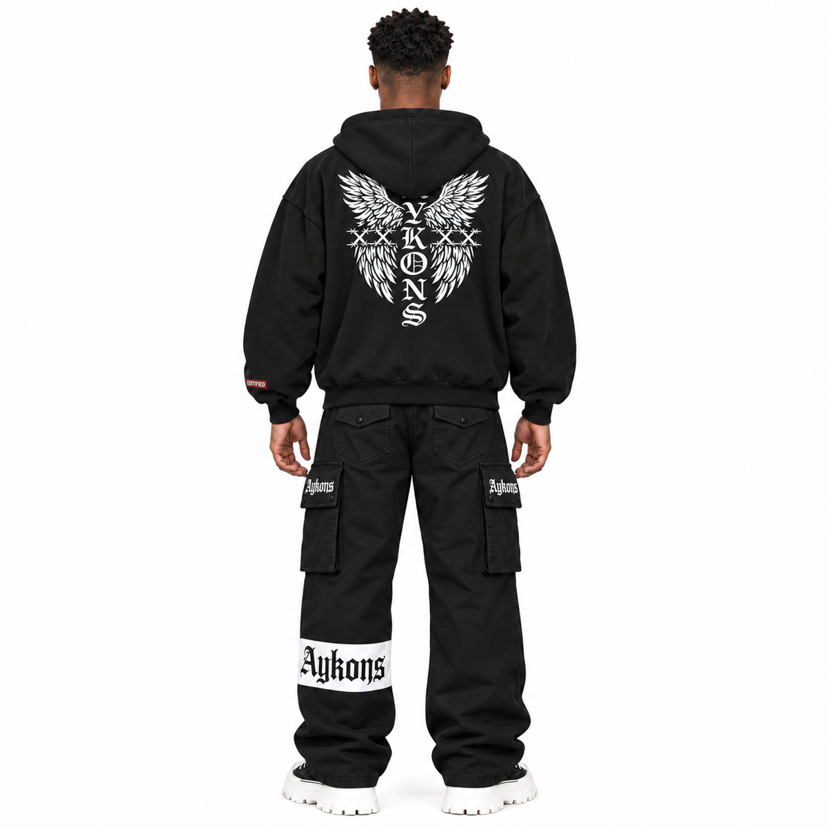 [400] Angel Cross Zip