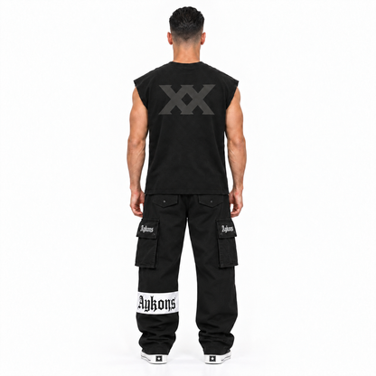 0-YIJ-AYKONS [380] Certified in Black | Model straight back | Full body | Shot 1
