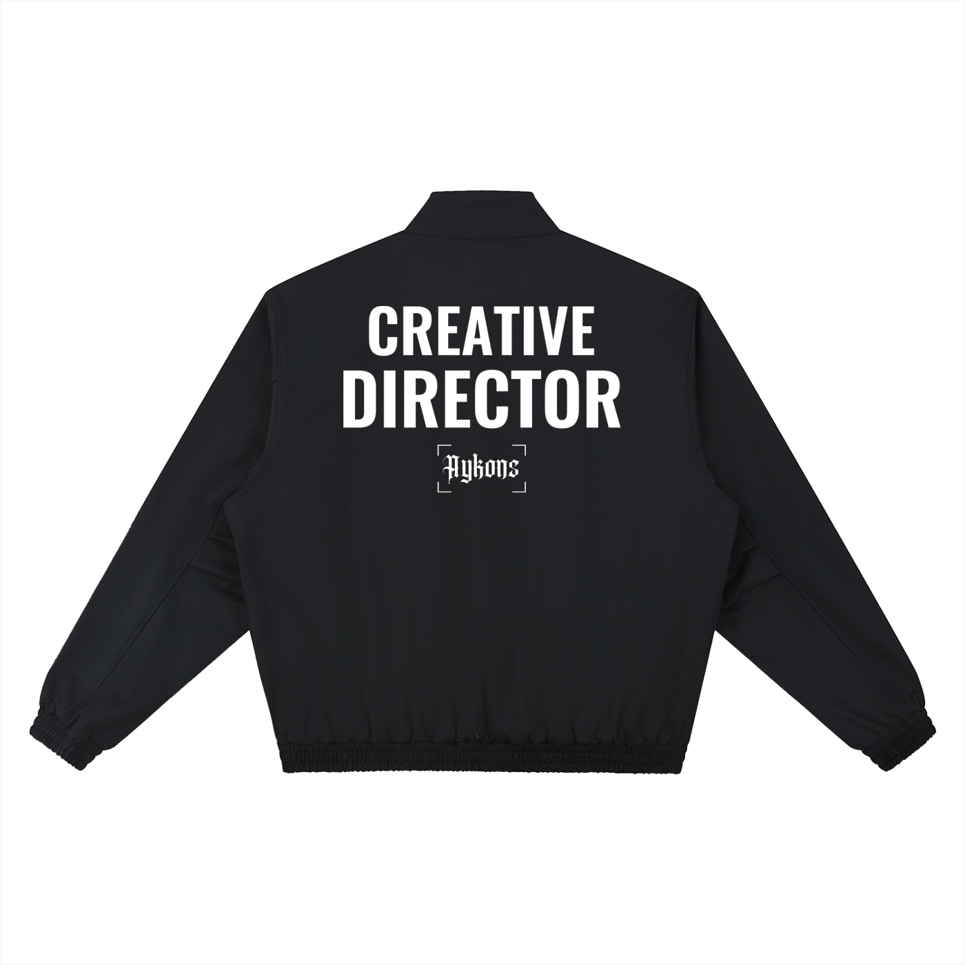 AYKONS Creative Director Bomber jacket in black and white - view 1