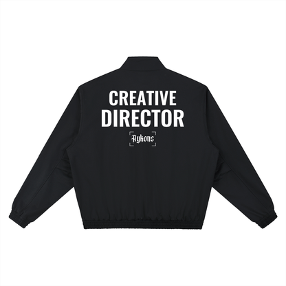AYKONS Creative Director Bomber jacket in black and white - view 1