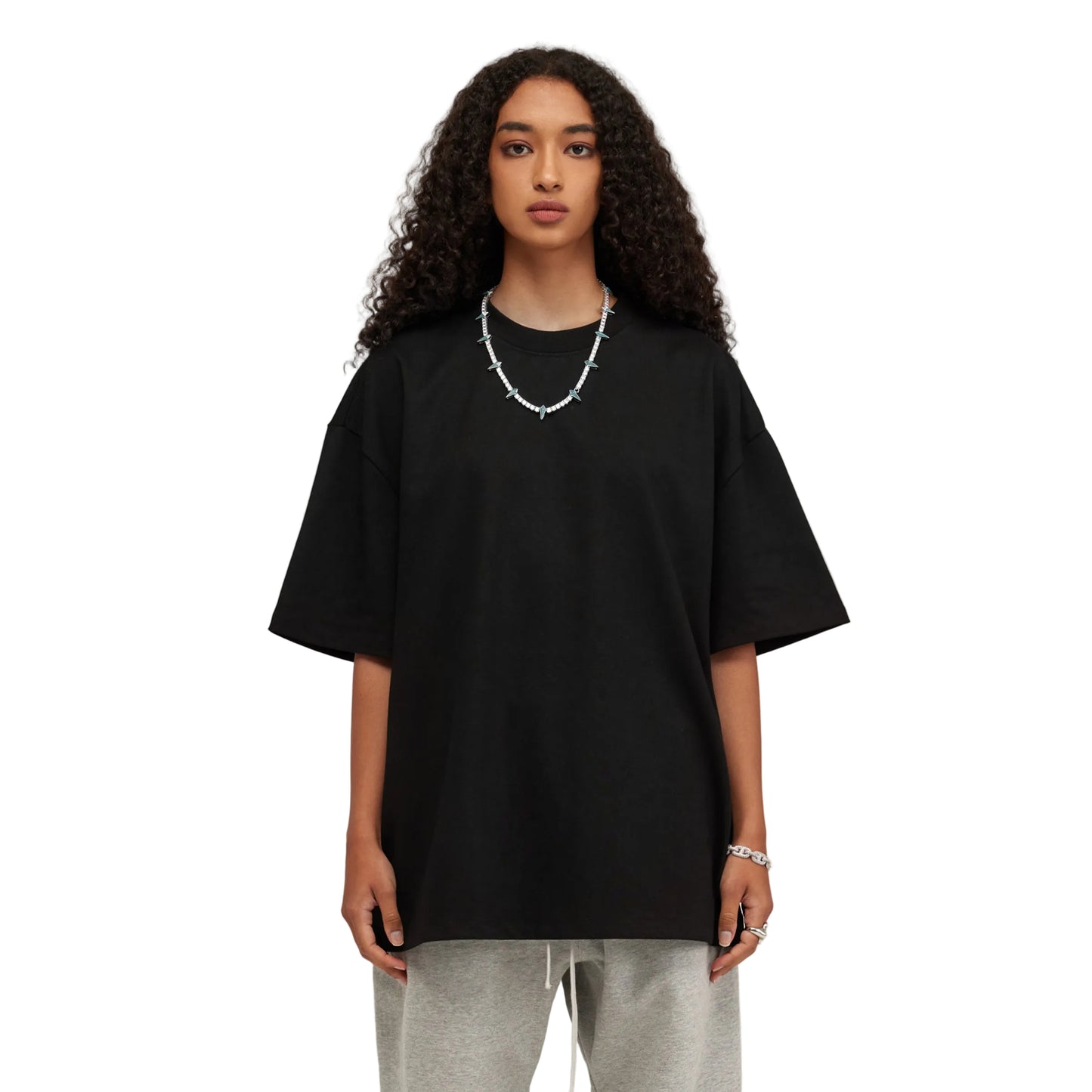AYKONS [425] AYKONS STANDARD oversized tee - detail view 1