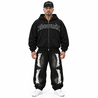 Muscle Mommies hoodie front model view