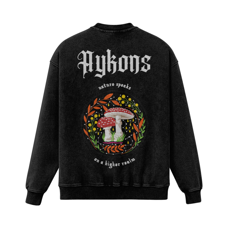 [440] Nature Speaks Oversized Sweatshirt