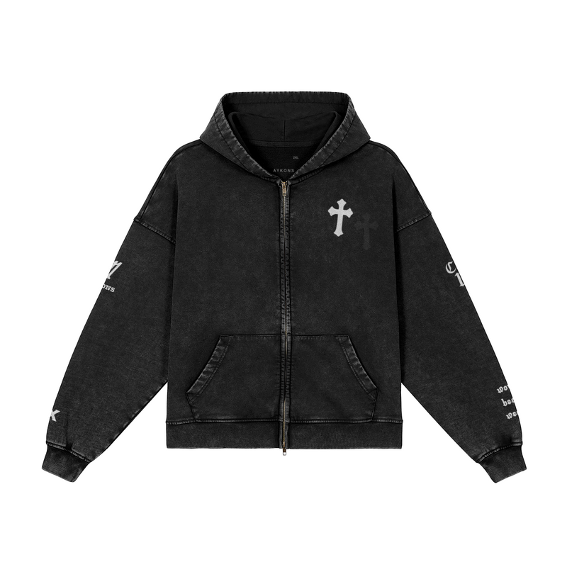 [440] COR13 Snow Wash Zip