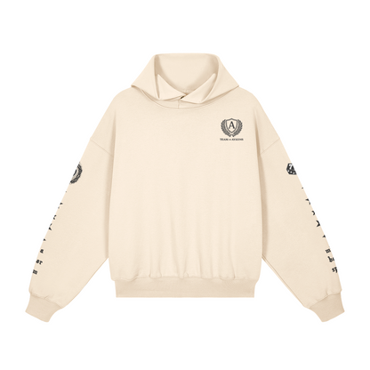AYKONS [380] TEAM AYKONS Fleece Limited embroidered snap-collar hoodie - Front Side