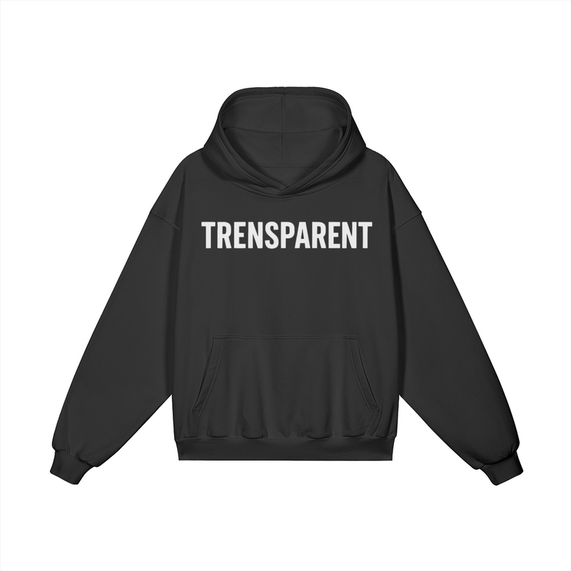 [380] Trensparent Relaxed Hoodie