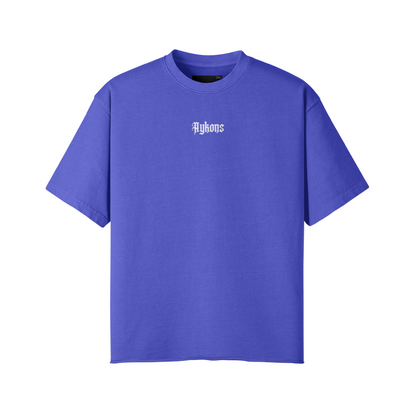 AYKONS [260] Baby Savage Tee raw-edge oversized tee - colorway 3 Front Side
