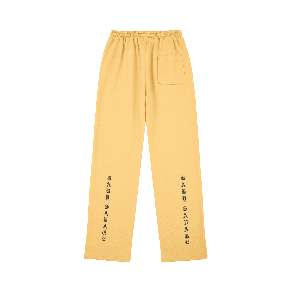 AYKONS [400] Baby Savage Sweats straight-leg sweatpants - colorway 2 Back Side
