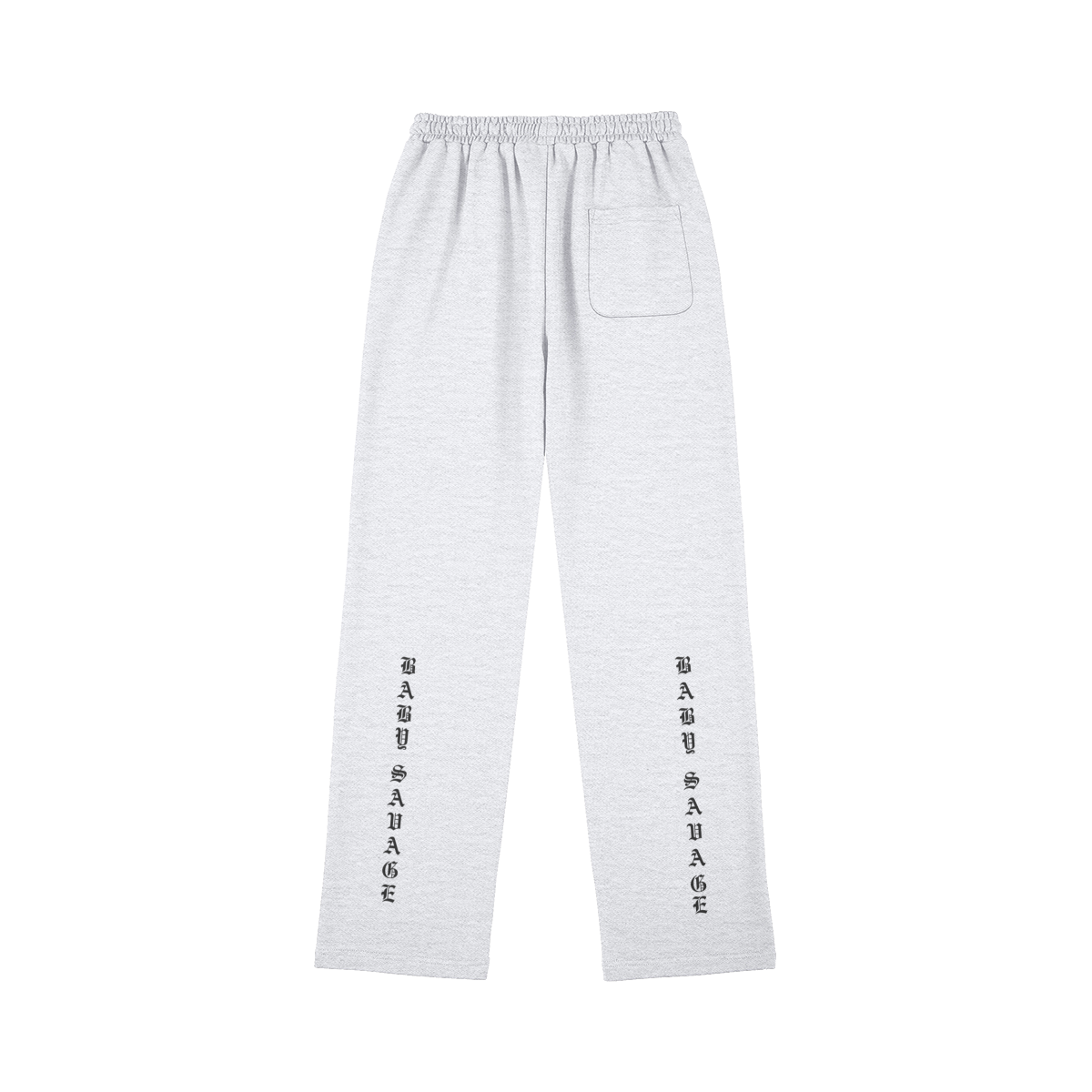 AYKONS [400] Baby Savage Sweats straight-leg sweatpants - colorway 3 Back Side