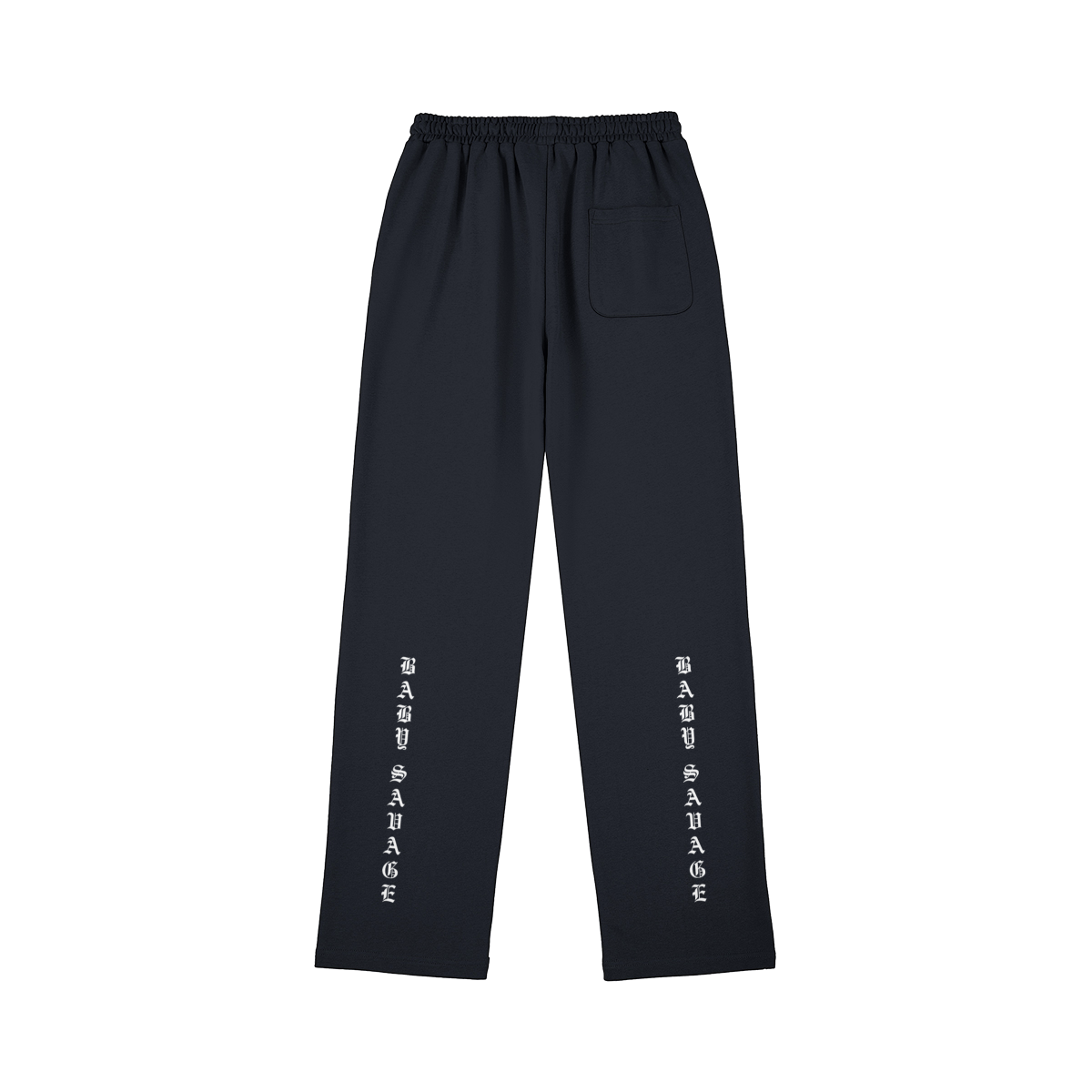 AYKONS [400] Baby Savage Sweats straight-leg sweatpants - colorway 4 Back Side