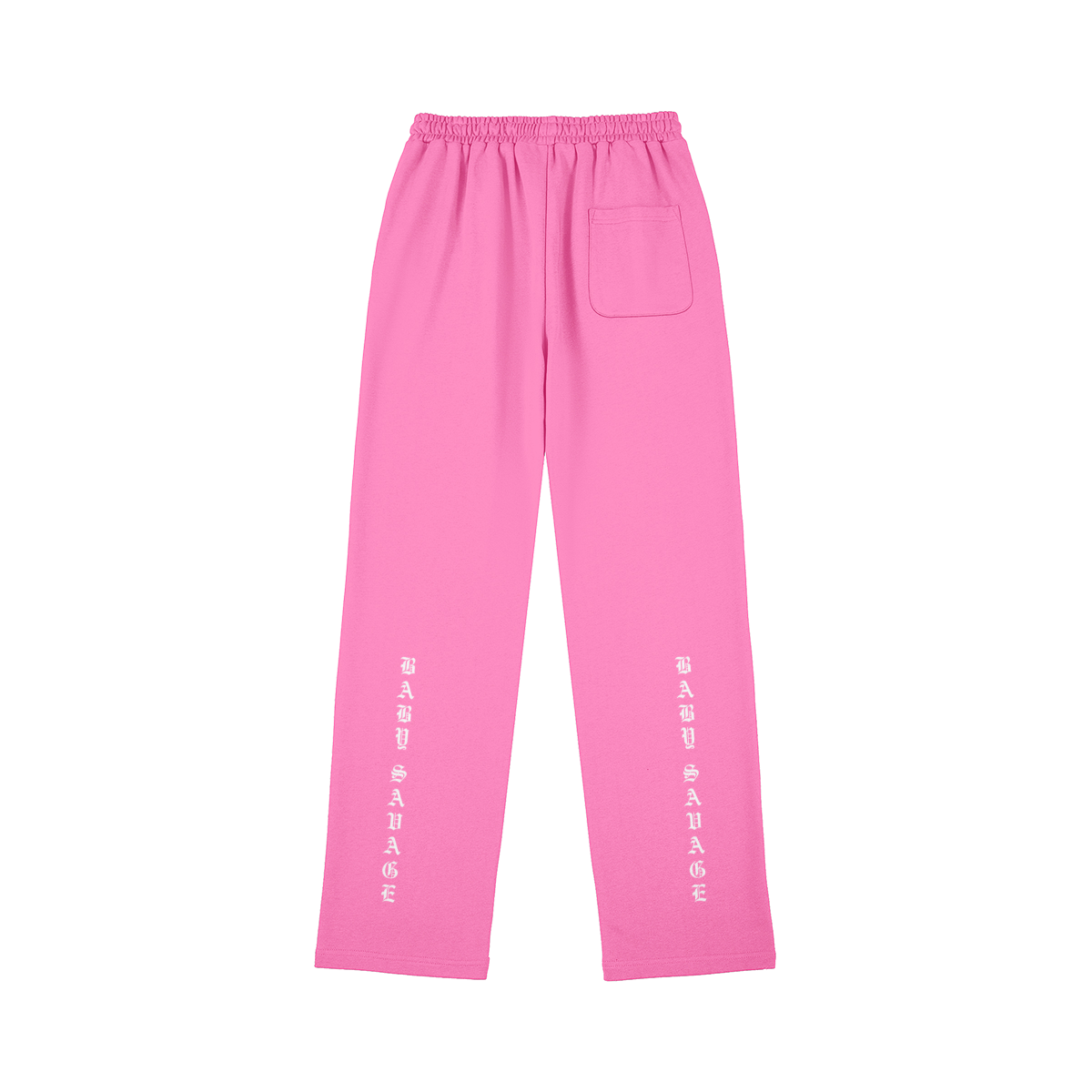 AYKONS [400] Baby Savage Sweats straight-leg sweatpants - colorway 1 alternate Back Side