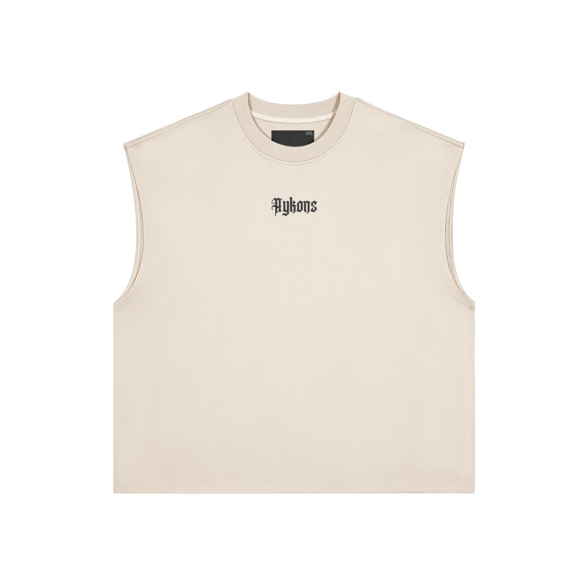 0-YII-AYKONS [380] EYE ABOVE in Light Beige | Product mockup | Straight front