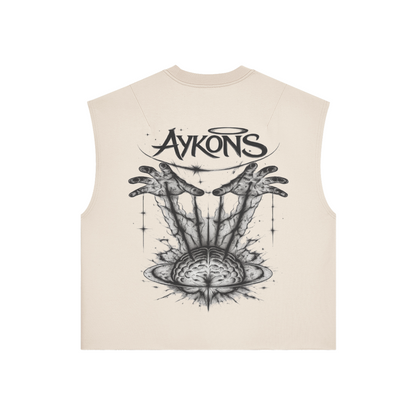 0-YII-AYKONS [380] Gods Play in Light Beige | Product-only mockup | Straight back