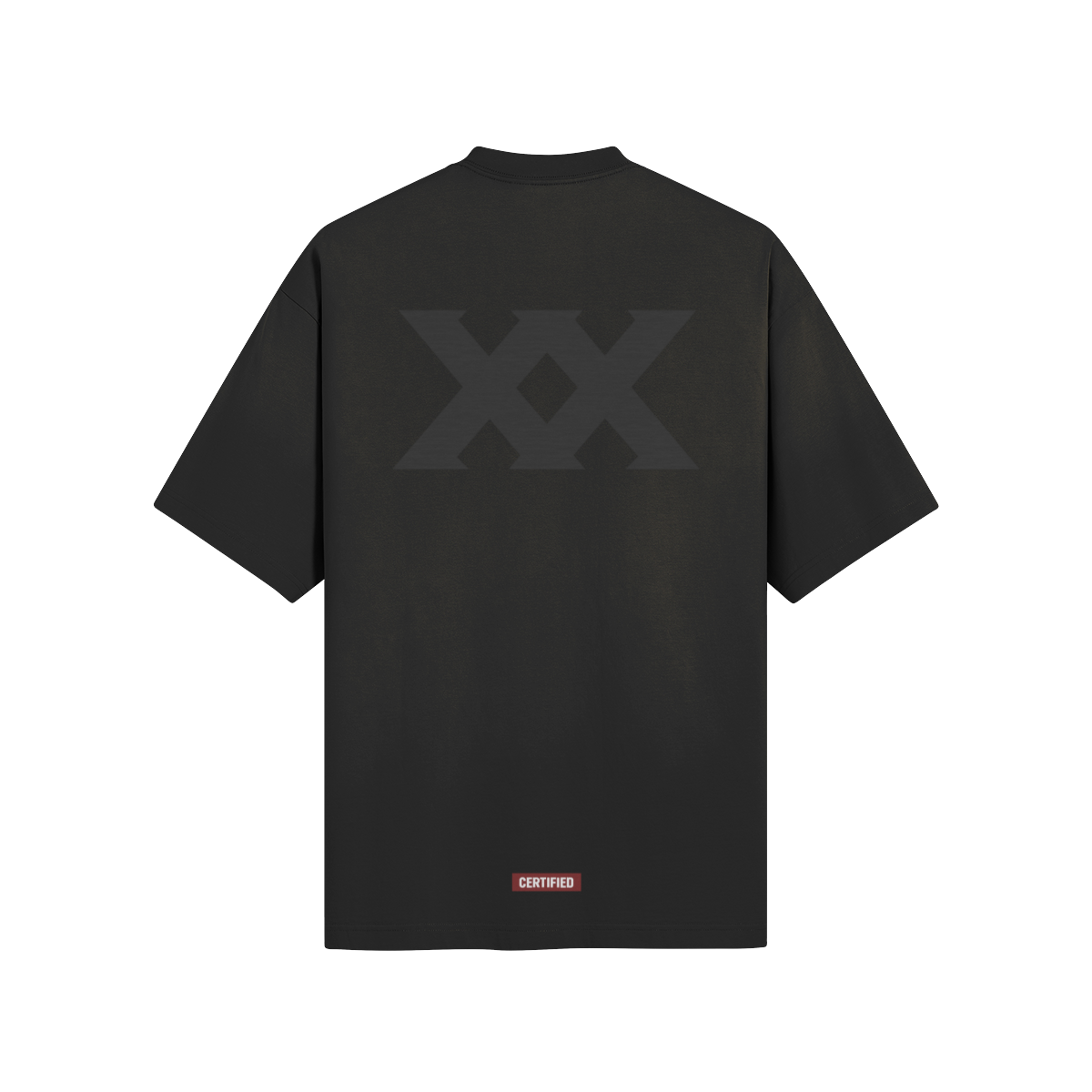 0-YE4-AYKONS [260] XX Performance in Black | Product mockup | Straight back