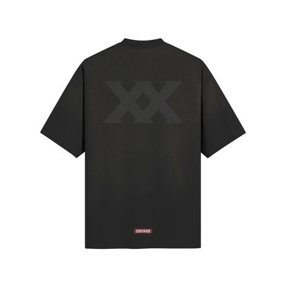 0-YE4-AYKONS [260] XX Performance in Black | Product mockup | Straight back