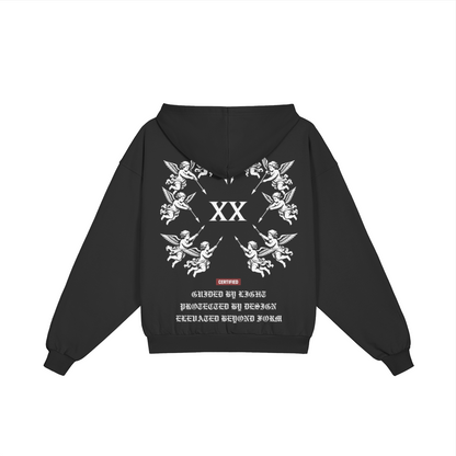 0-YIX-AYKONS [400] 10X10 in Black | Product mockup | Straight back